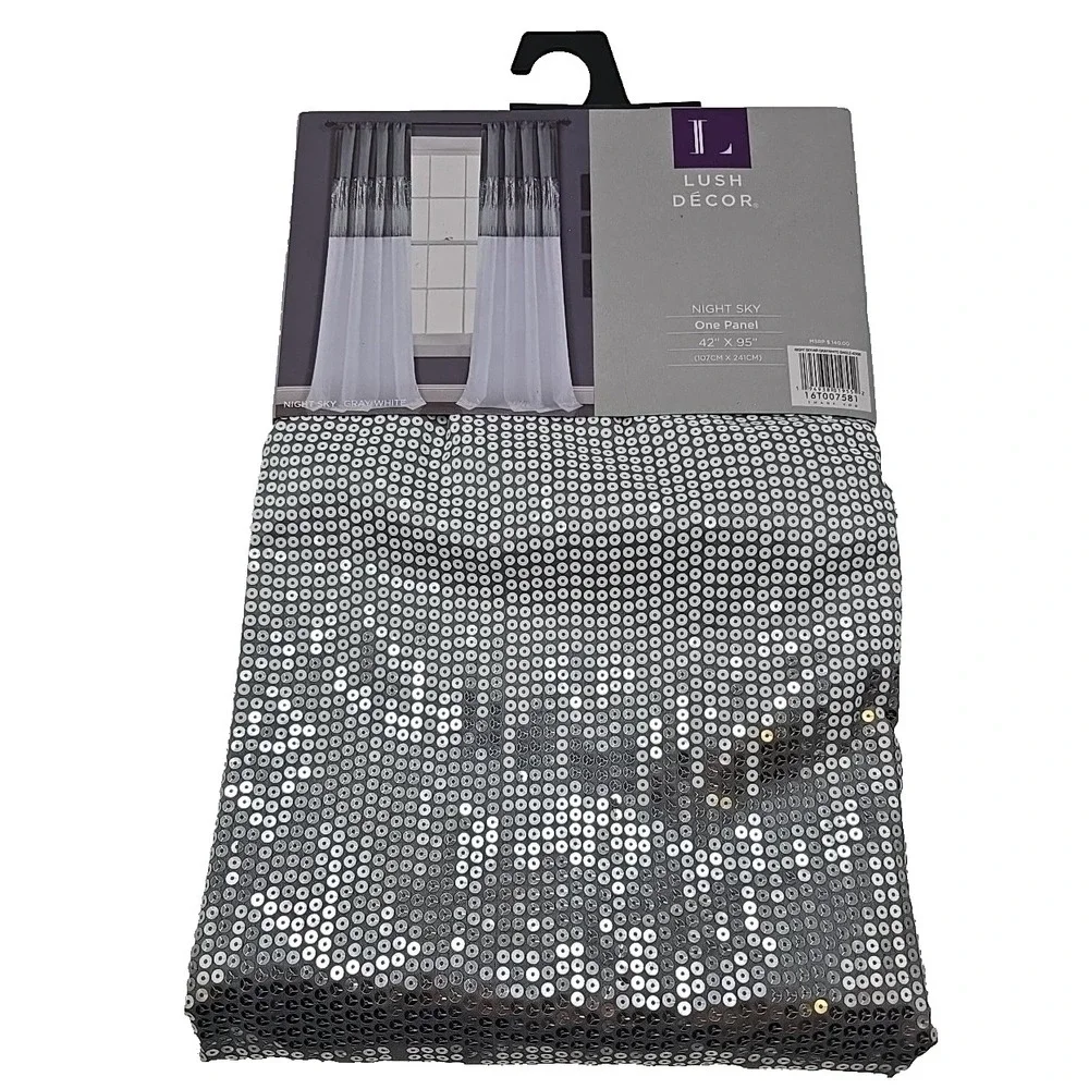 Lush Décor Night Sky One Panel Curtain 42